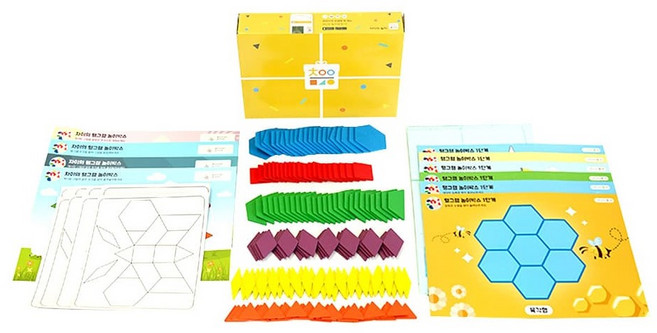 차이의 놀이 탱그램 놀이박스 도형수학 알뜰세트, 1개