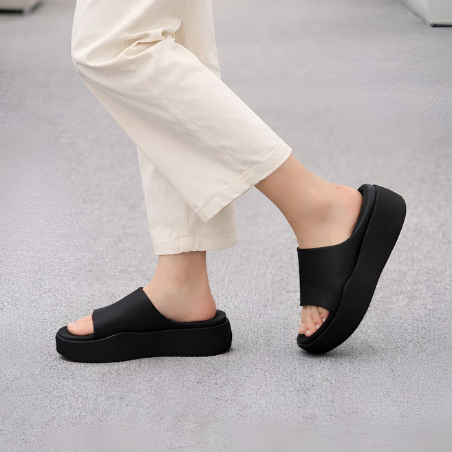 마니모아 발편한 푹신 쿠션 통굽 실내화