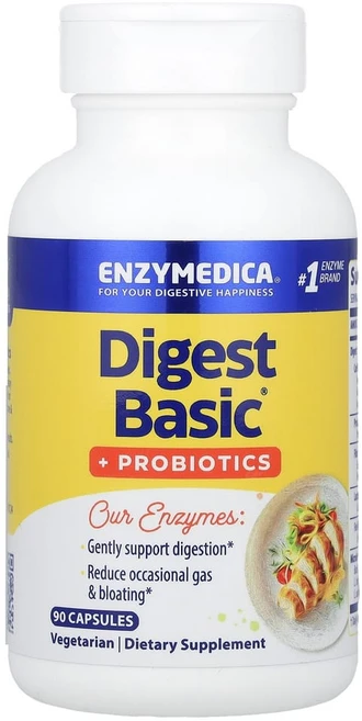 엔자이메디카 Digest Basic + 프로바이오틱스 캡슐 90정, 1개 - 쿠팡