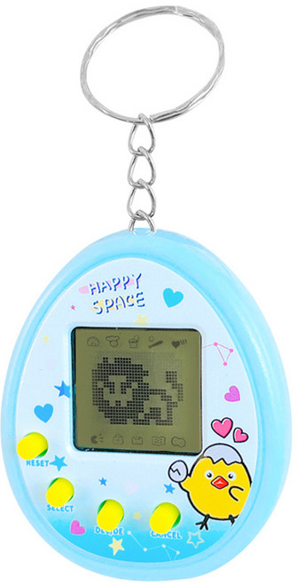 電子寵物機 迷你互動玩具 多種寵物造型 趣味養成遊戲, 隨機出貨, 1個