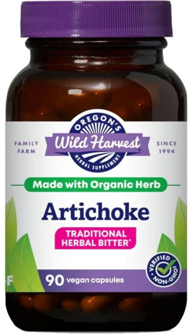 Oregons Wild Harvest 오리건 와일드 하베스트 아티초크 유기농 허브 보충제 90정, 1개 - 쿠팡