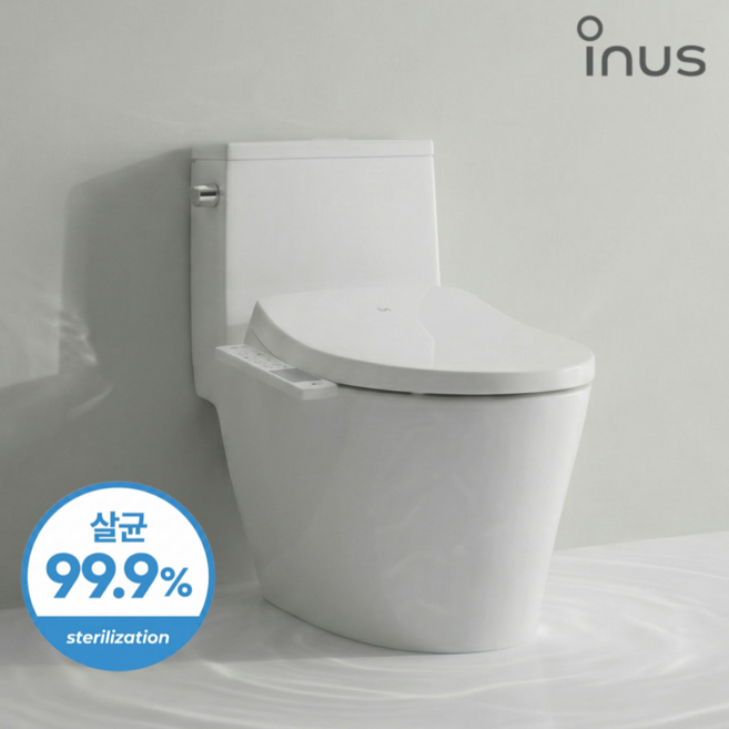 이누스 비데 방수 필터없는 99.9% 살균 탈취기능 건조, IS-735, 고객직접설치