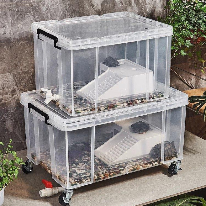 커먼머스크터틀 거북이 집 육지거북이 사육장, 23. 바닥여과판 1개커터기지지대8