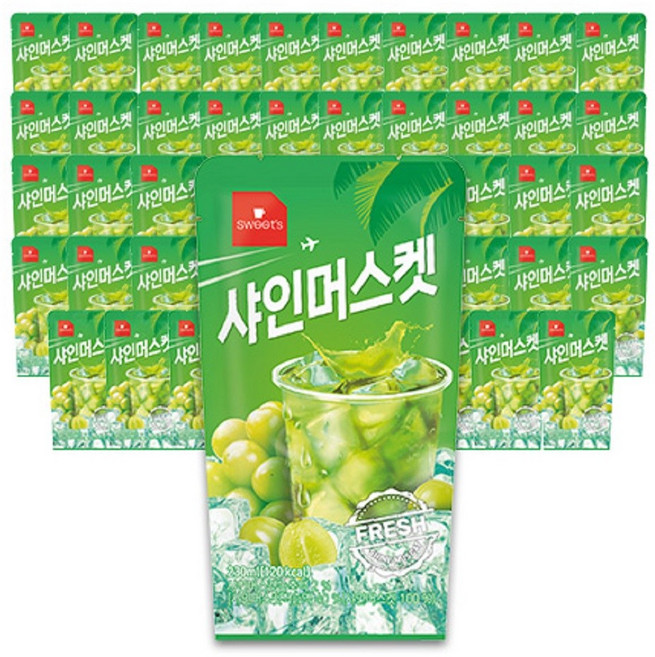 웰그린 스위츠 샤인머스켓에이드, 50개, 230ml
