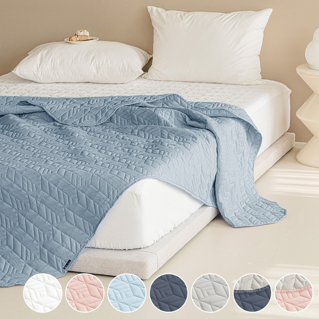 더자리 프레쉬 퓨어 누빔 스프레드, 퓨어 페일블루