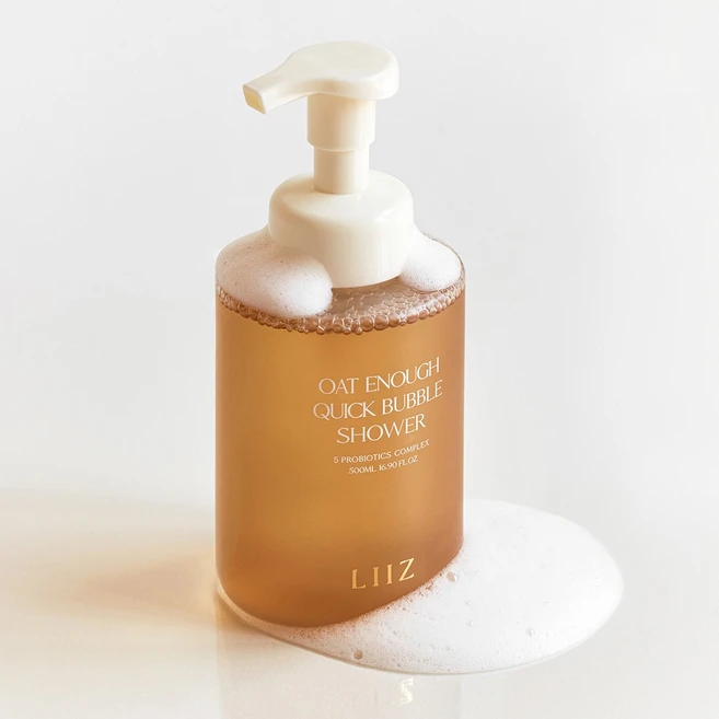 LIIZ-리즈) 오트 이너프 퀵 버블 샤워 500ml, 1개 - 쿠팡