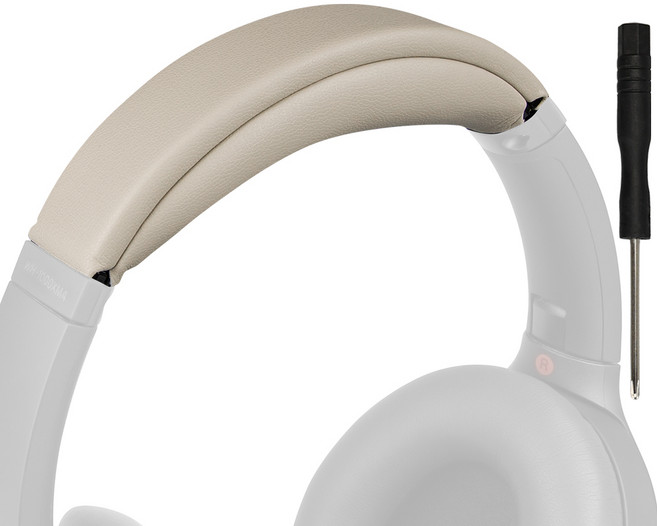 SOULWIT 교체용 헤드밴드 패드 키트 - 호환 모델 Sony WH-1000XM4 간편한 DIY 설치 1개, Silver