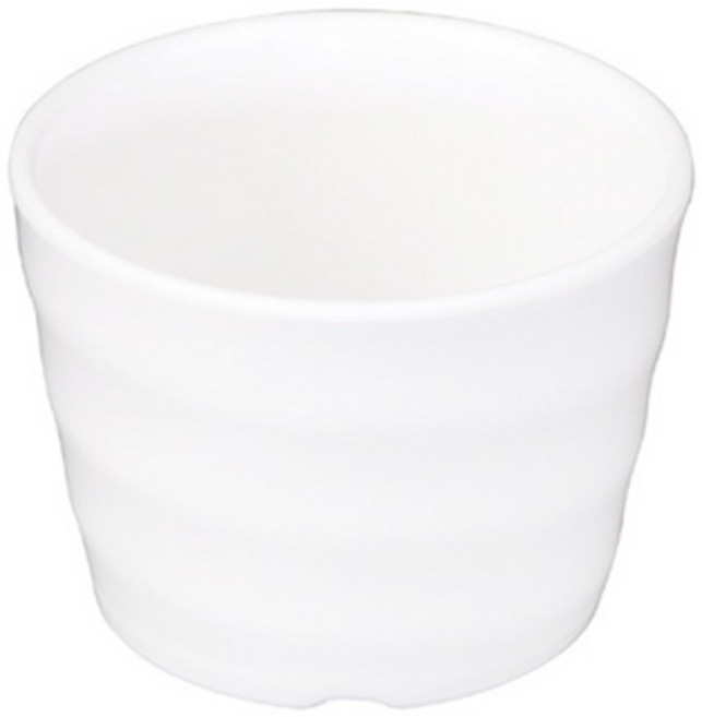 업소용 멜라민 토네이도컵LD 물컵 10개묶음, 화이트(대 80x70mm), 10개