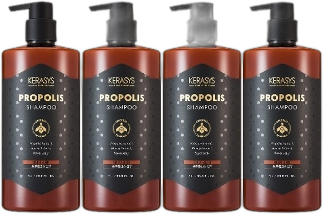 케라시스 프로폴리스 데미지리페어 샴푸, 1L, 4개