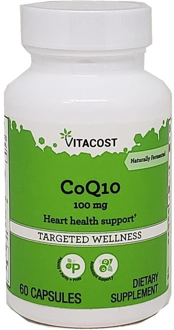 비타코스트 CoQ10 코큐텐 코엔자임큐텐 100mg 60캡슐, 60정, 1개 - 쿠팡