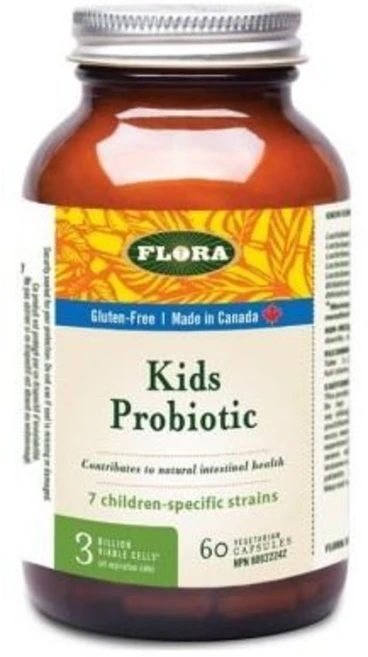 Flora Kids 프로바이오틱 60 식물성 캡슐, 1개, 60정 - 쿠팡