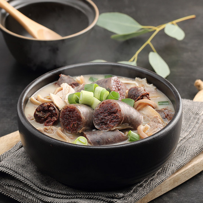 [병천아우내순대]병천순대국밥세트 2인(육수600g+야채순대국밥고기320g), 920g, 1세트