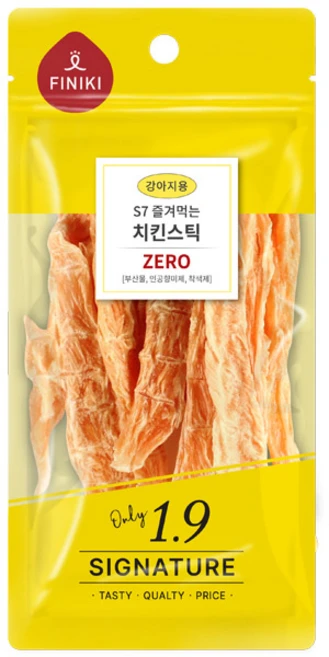 피니키 강아지간식 시그니쳐1.9, 1개, S7 즐겨먹는 치킨스틱 - 쿠팡