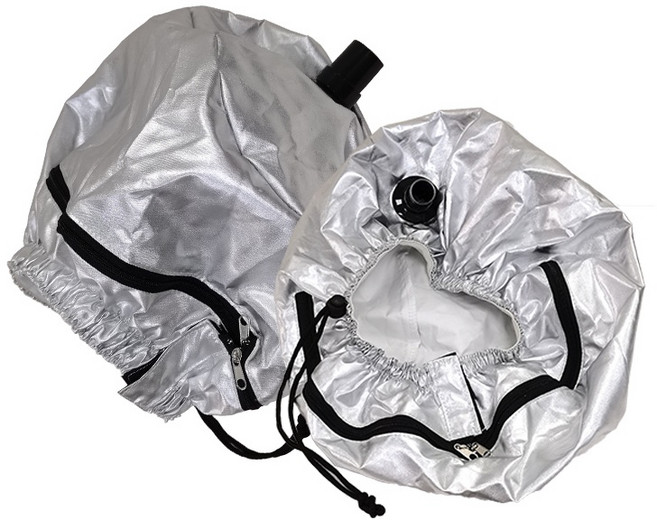 헤어 스티머 두피 스탠드형 모발 스파 헤어스티머 미용실, 02.리컴번트 3.5cm 지퍼(스냅)