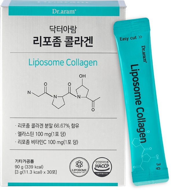 닥터아람 리포좀 저분자 콜라겐 비오틴, 1개, 90g