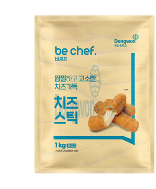 동원 비셰프 치즈스틱, 1kg, 2개