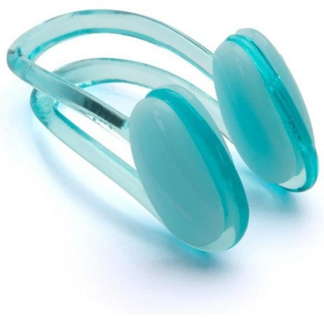 Speedo 수영코마개 노즈클립 코집게 스피도 남녀공용 성인용 유니버설 코 수영 클립, Blue, One Size