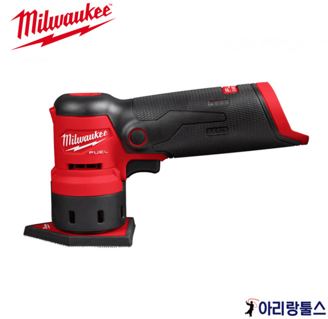 밀워키 M12 FDSS-0X M12 FUEL 디테일 샌더 베어툴 오각형 충전샌더 샌딩기 M12 FDSS, 1개