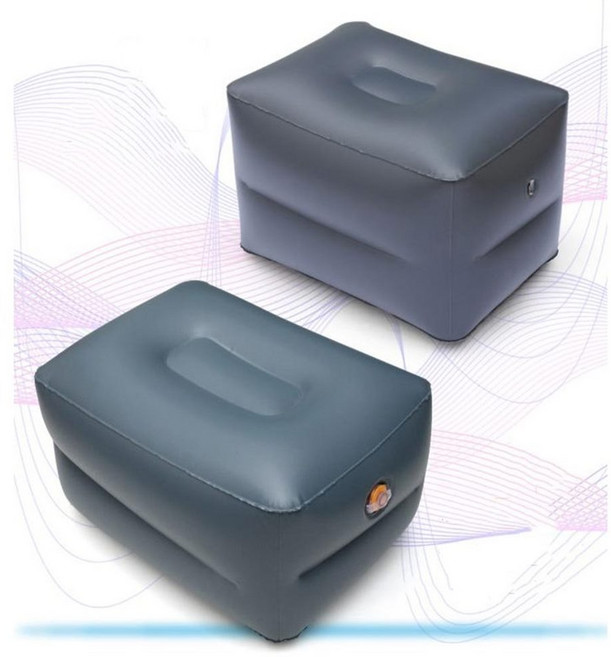 제로몰 자동차 뒷좌석 다리 받침대 에어매트 발 쿠션 차량용 캠핑용품, 소형