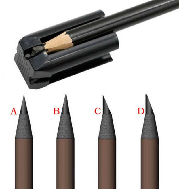 경량 눈썹펜슬 전용 깎이 눈썹펜 샤프너 눈썹 연필 펜 커터 아이브로우, 1개