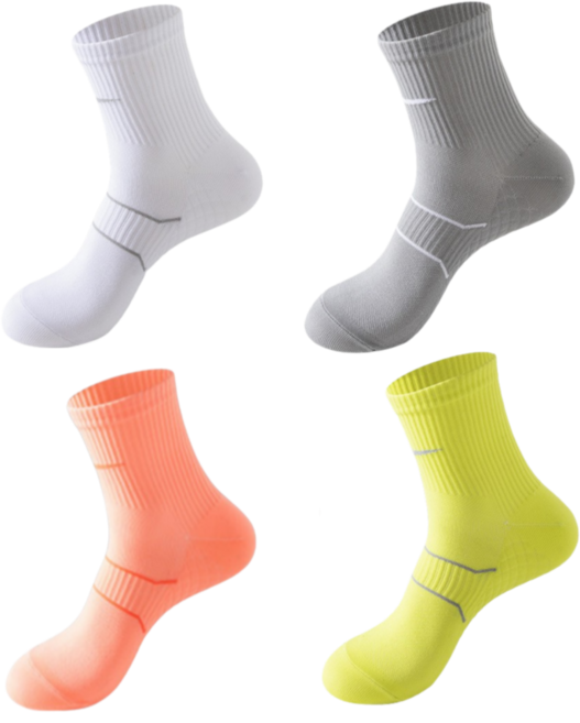 히젝시 러닝 양말 남성 여성, 여성(225~250), 멀티, 1개