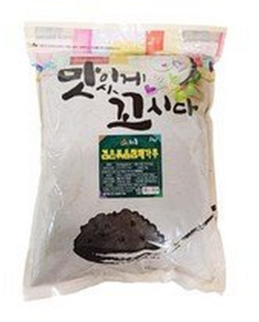 해피유통 볶음검은깨가루 흑임자가루, 4개, 1kg