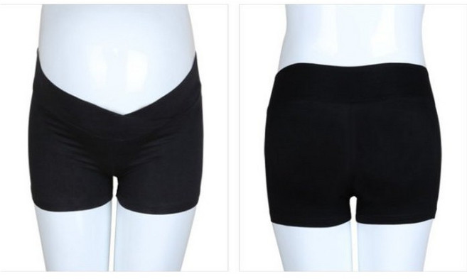 BabyShare時尚孕婦裝 低腰莫代爾孕婦安全褲 孕婦褲【J3S005G2R】