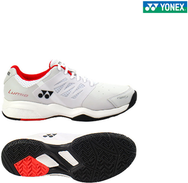 요넥스 파워쿠션 루미오 3 배드민턴화 남녀공용 White/Red