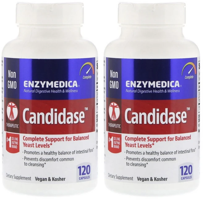 엔자이메디카 캔디다이즈 캡슐, 2개, 120정 - 쿠팡