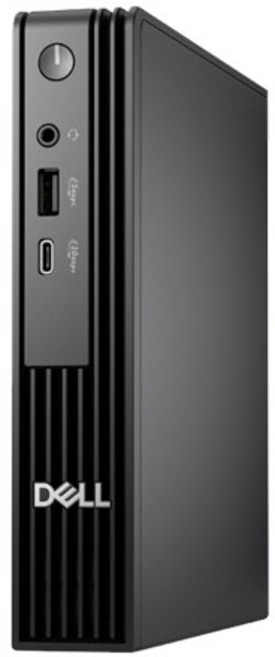 Dell Pro Micro QCM1255 Ryzen5 8500GE 슬림한 가성비 사무용 미니PC +무선키보드/마우스, WIN11 Pro, 512GB, 8GB, 블랙