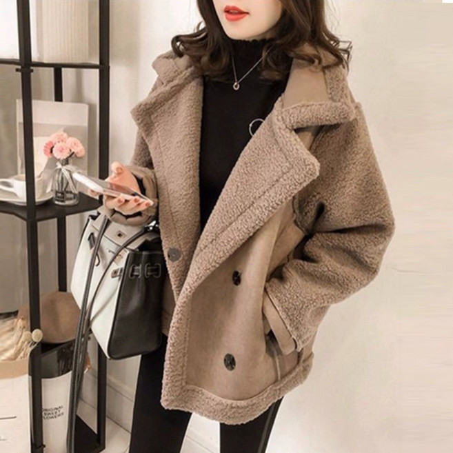 자켓 점퍼 양털 무스탕 베르누JK