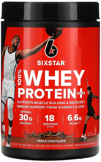 몸관리하세요 겨울입니다 SIXSTAR 100% 유청 단백질 플러스 트리플 초콜릿 826g(1.82lb) 특별관리진행, SIXSTAR100유청단백질플러스트리플초콜릿826g18, 826g, 1개 - 쿠팡
