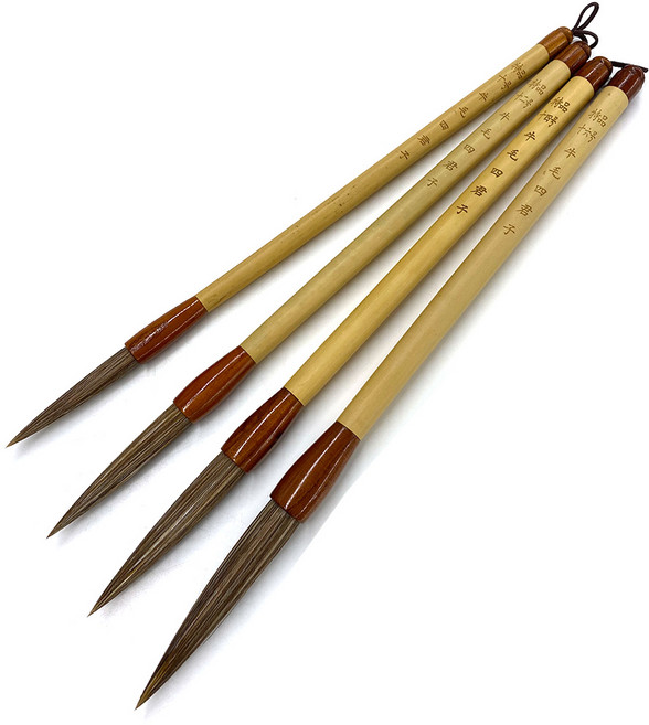 덕인 명품 우모사군자 10호~18호 사이즈선택, 16호(16mmX95mm)