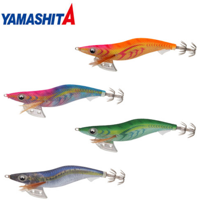 야마시타 에기왕 K 케이무라 베이직 (2.5호 3호 3.5호) 무늬 오징어 에기, 3.5호