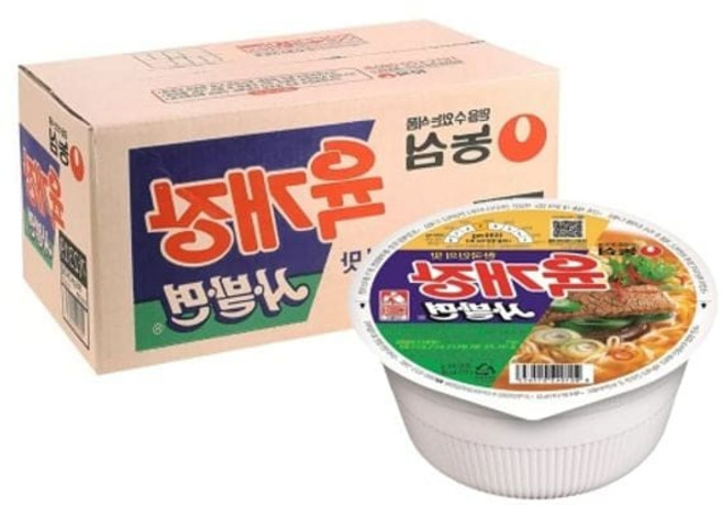 농심 육개장 사발면86g24개입 컵라면 박스(24개입) 79000EA 1EA, 본상품