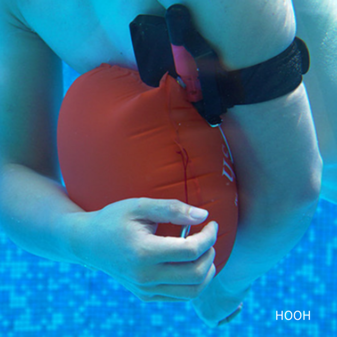 HOOH 물놀이 안전 튜브 구명팔찌 자동팽창식, 1개