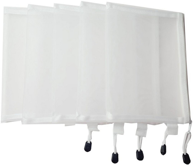 팝키즈 레고 퍼즐 장난감정리함 메쉬파우치, 중형5P, 1개