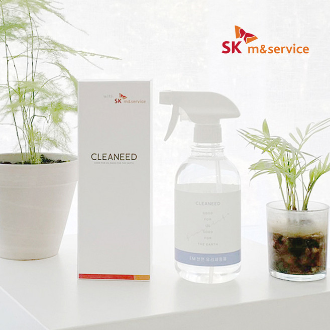 유리세정제/고농축미생물/창문 유리 거울 베란다 식탁 차 유리 청소 /바실러스유익균/자연향/용량 500ml, 1개, 고농축 미생물