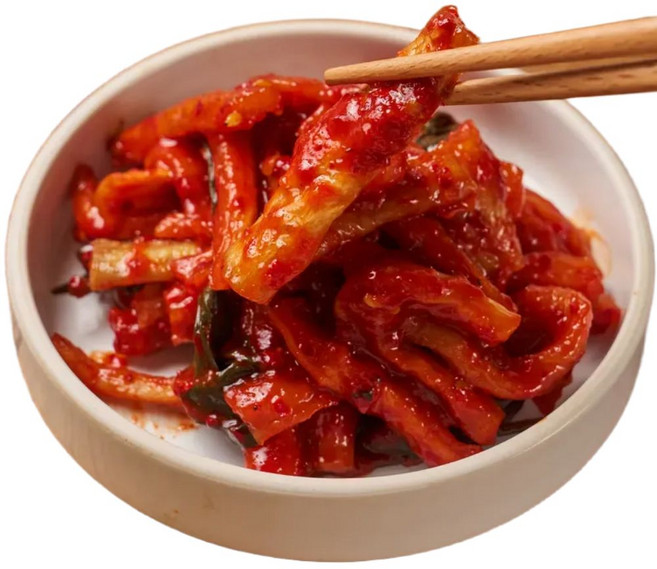 [엠마홈] 밥도둑 반찬 무말랭이 무침 국내가공, 1개, 500g