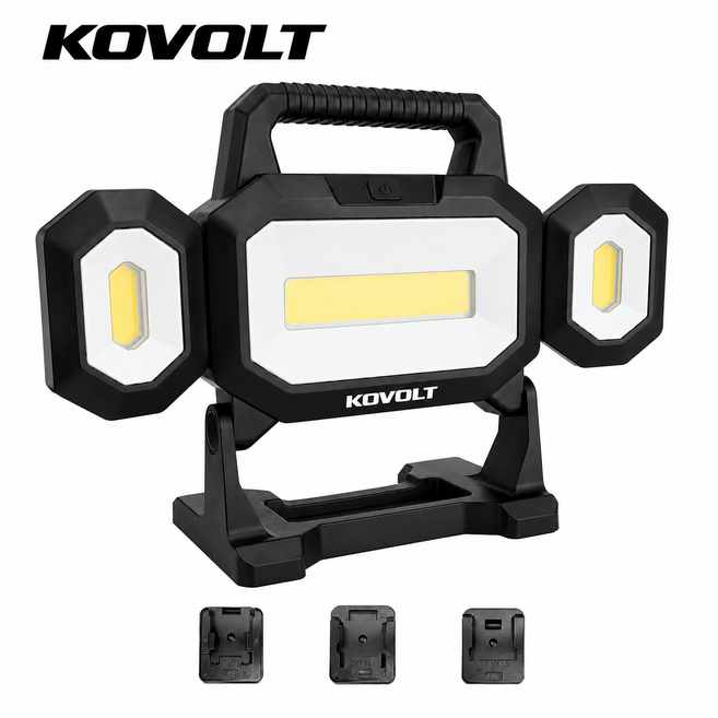 코볼트 워크라이트 무선 충전 작업등 5000루멘 배터리 호환 KV-WL5000, 1개