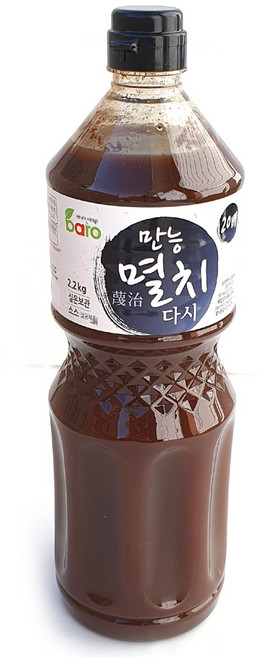 바로 멸치육수 다시 2.1kg 20배희석 잔치국수육수, 2.2kg, 1개