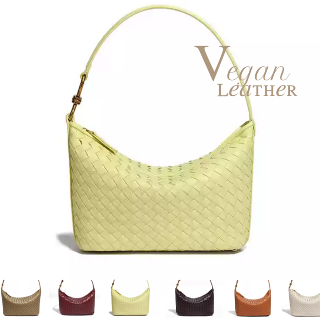 비건레더 위빙 토드백 가죽꼬임 버킷백 숄더백겸용 명품스타일 여자친구선물 RM240472
