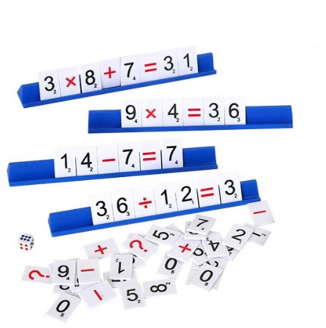 어린이집 더하기 곱하기 계산게임 숫자퍼즐 숫자세기, 1개