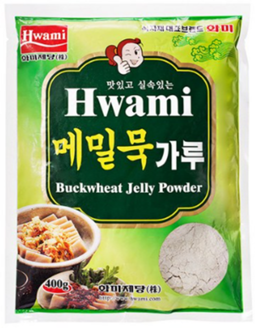 화미_메밀묵가루 400G 1팩, 2개
