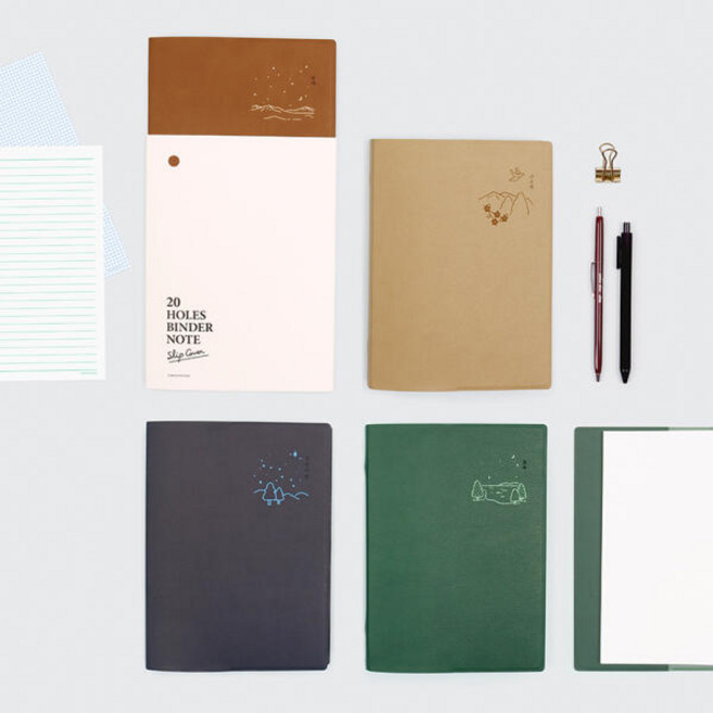 한국문학 20공 노트 슬립 커버, 옵션선택, 산유화