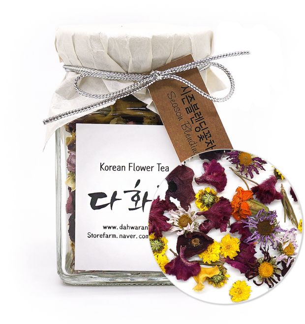 다화랑 시즌블렌딩 꽃차 백화차 10g, 1개, 여름, 1개입