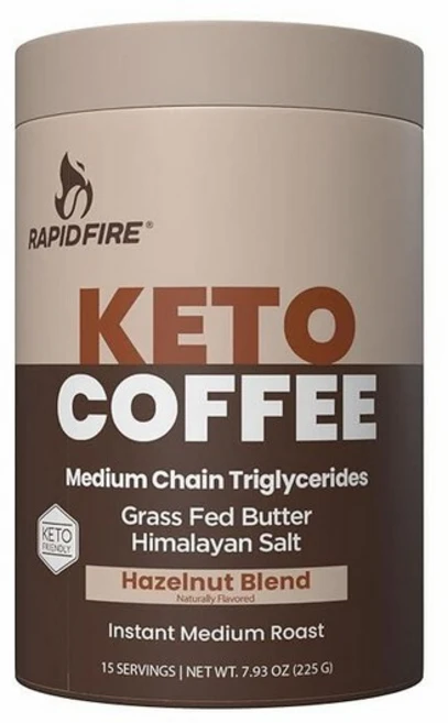 Rapid Fire 헤이즐넛 키토제닉 커피 160626 - 쿠팡