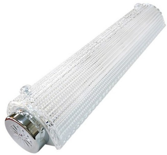 비스코 LED 크리스탈투명 원형 욕실등, 주광색