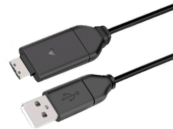 잇츠온 삼성 블루 VLUU i8 i80 EX1 ST70 디지털카메라 전용 USB케이블, 1개