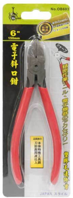 台製 Ronald 1OB603 6吋 電子斜口鉗 150mm 如意鉗, 1個